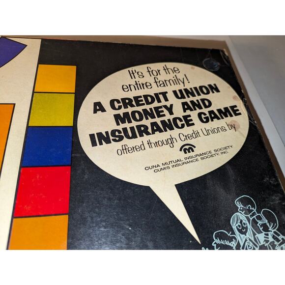 Vintage 1969 Managing Your Money Board Game Credit Union Rare Complete - Picture 3 of 3